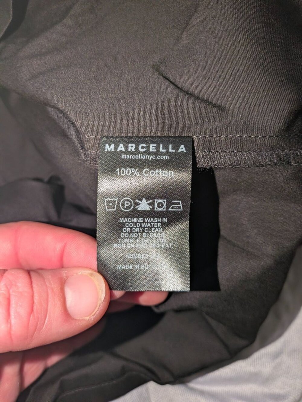 Marcella Marcy Sleeveless Top Collared NWT black XL Women's - Picture 8 of 8